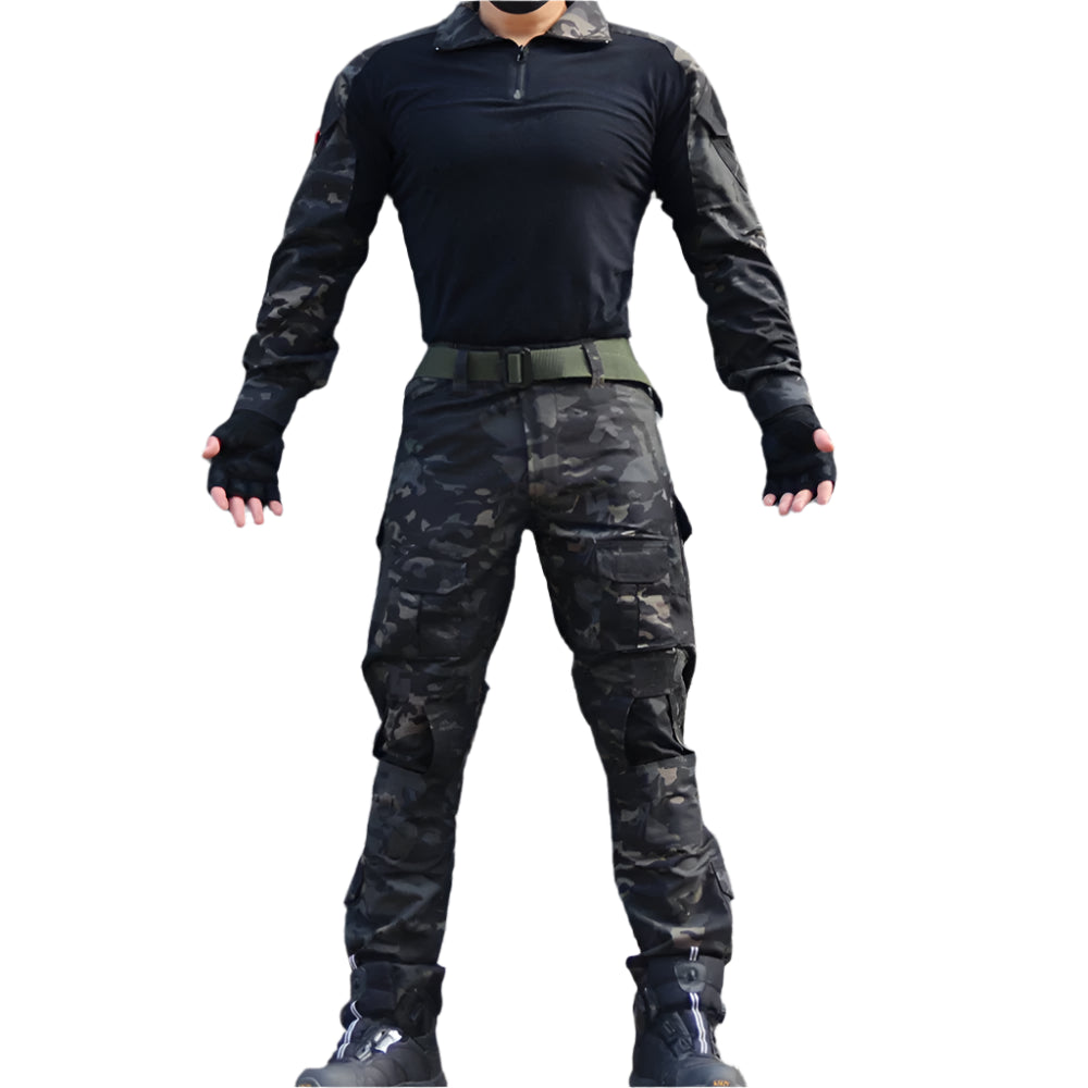 Tactical Outdoor Airsoft   Uniform Shirt & Pants Suit Set