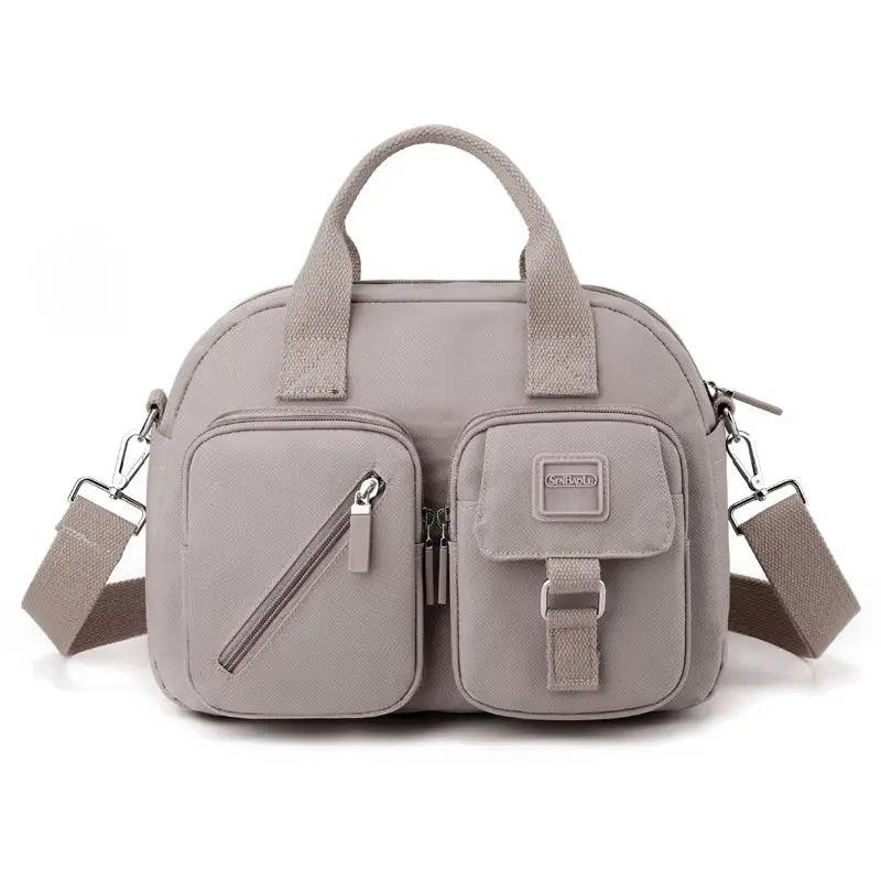 Casual Nylon Shoulder & Crossbody Bag - Versatile Small Square Bag  - JVMCL