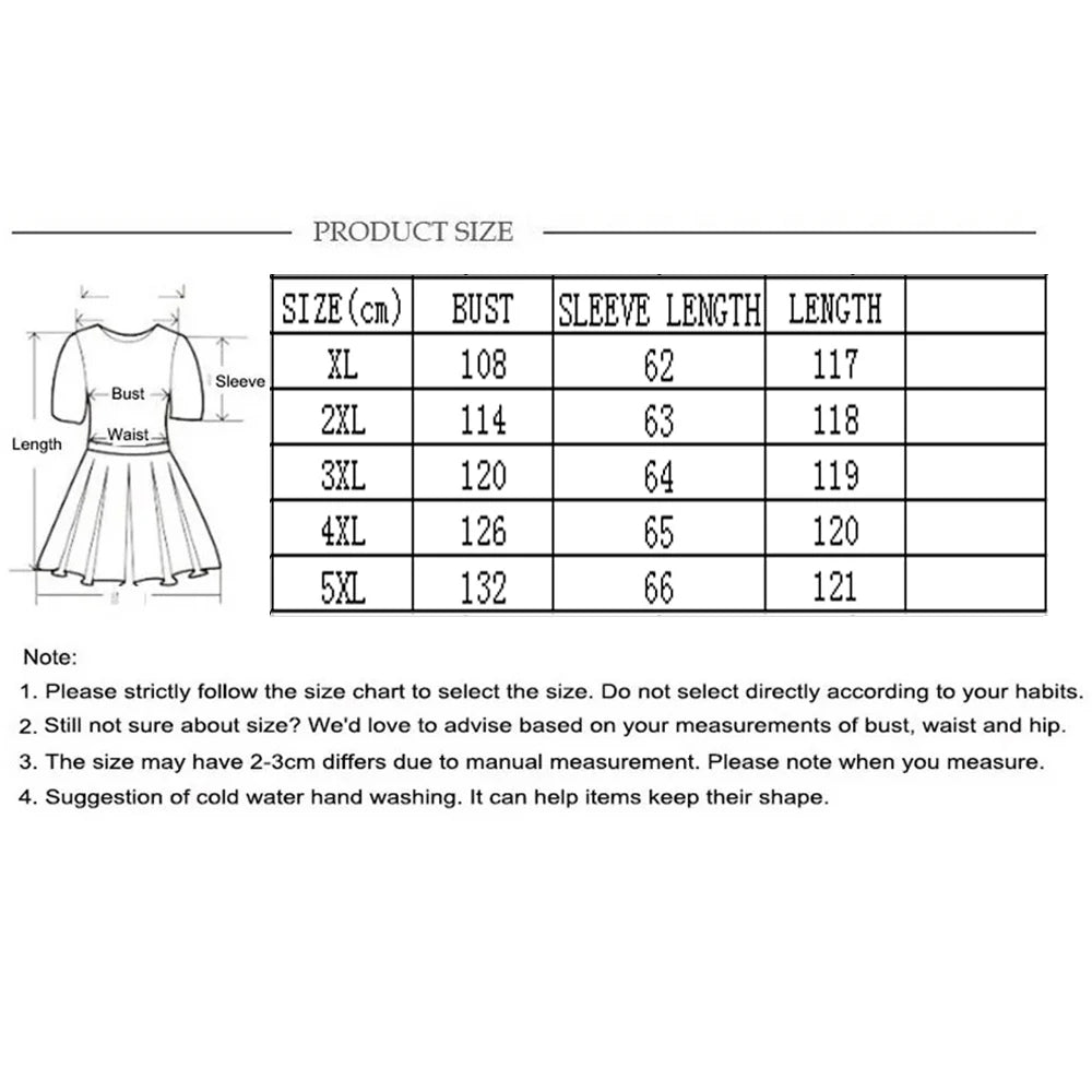 Winter Plus Size Button-Up Denim Dress – Long Sleeve Curvy Midi Jean Dress Chart