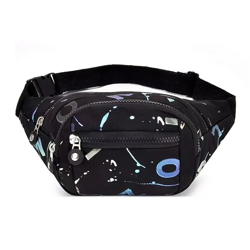 Multifunctional Waterproof Oxford Casual  Waist Bag