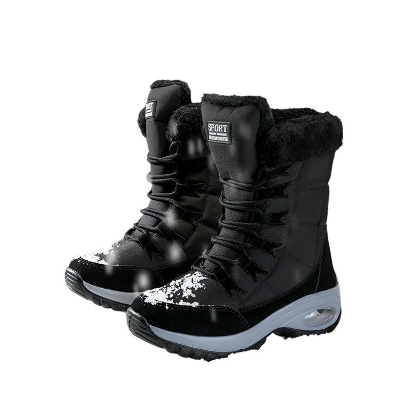 High Quality Warm Snow Boots Lace-up Comfortable Ankle Outdoor Waterproof Boots - JVMCL