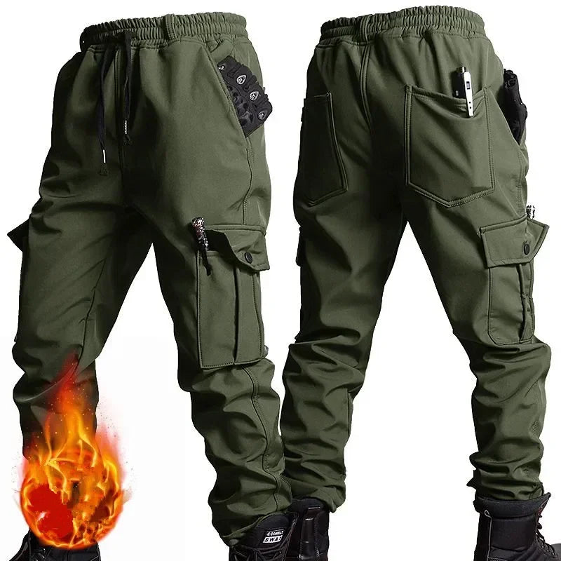 Windproof Waterproof Winter Velvet Thickened Tactical Military Style Uniform Set - JVMCL