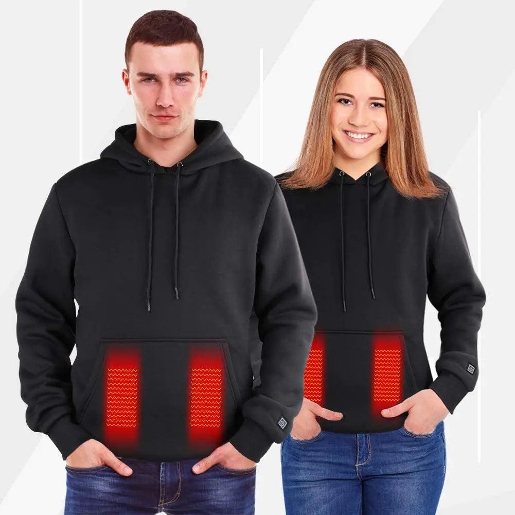 USB Charging Outdoor Electric Heating Winter Warm Sportswear Jacket - JVMCL