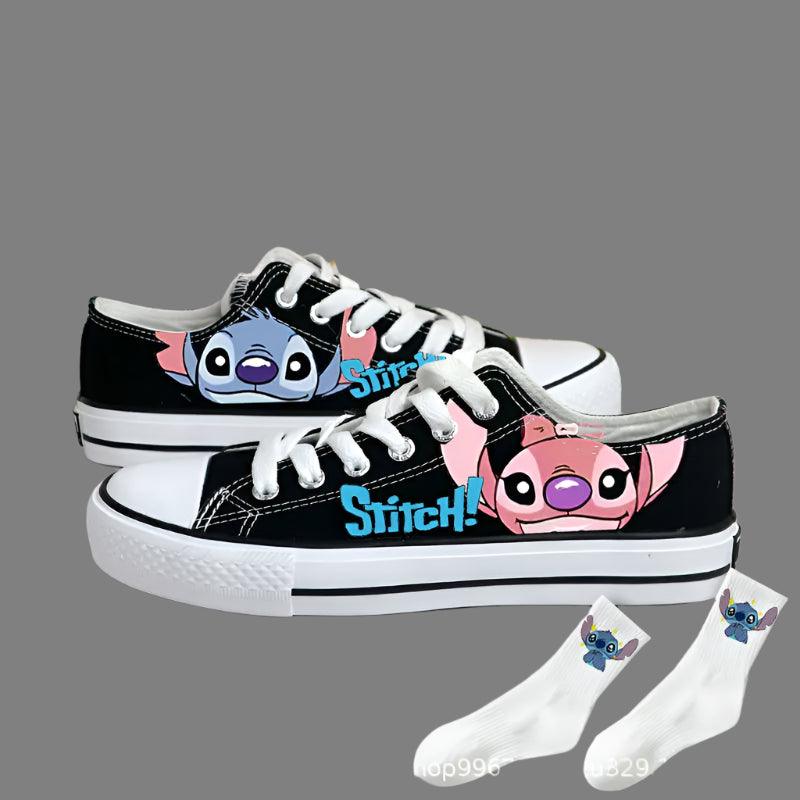 Men & Women Graffiti Fashion High-Top & Low-Top Canvas Sneaker Shoes - JVMCL