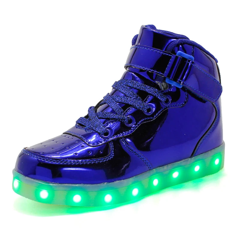 Unisex Glowing Luminous LED Sneakers – Light-Up Shoes for Boys, Girls & Adults - JVMCL