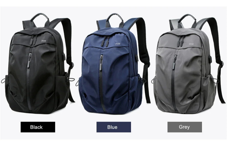 Large-Capacity Backpack – Fashionable Travel & Laptop Rucksack