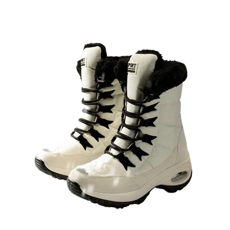 High Quality Warm Snow Boots Lace-up Comfortable Ankle Outdoor Waterproof Boots - JVMCL