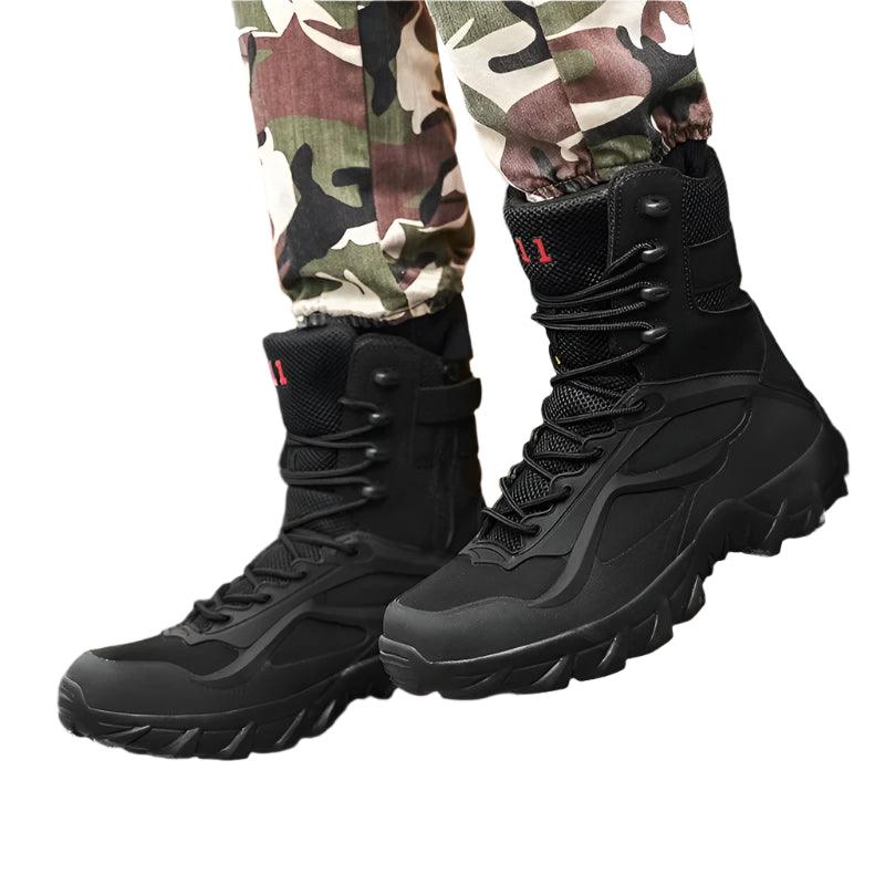 Men Tactical Autumn Lightweight Outdoor Non-Slip Waterproof Zapatillas Boot Shoes - JVMCL