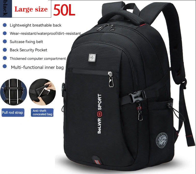 Large-Capacity Ultra-Light Backpack for Middle, and High School Students