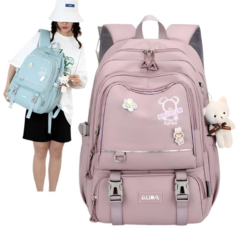 Children, Kids School Large Backpack Book Bag Waterproof Laptop Travel Rucksack - JVMCL