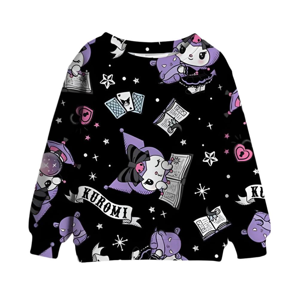 Cute Cozy Winter Adorable Long-Sleeve Pullover Sweatshirt for Girls - JVMCL