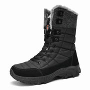 Men's Winter Ankle Snow Boots – Anti-Slip, Cold-Resistant Hiking Work Shoes - JVMCL