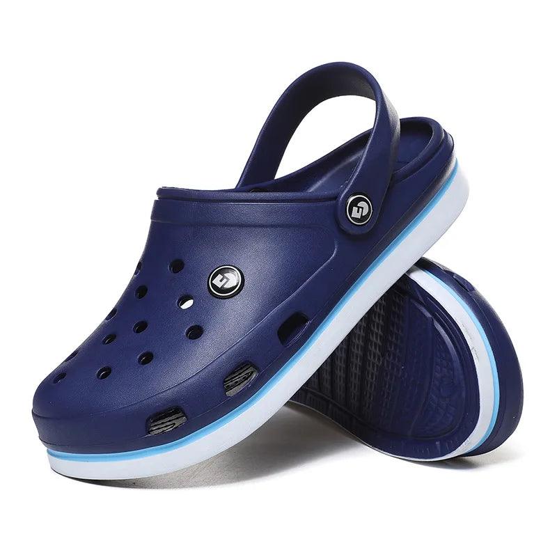 Men's Soft Bottom Beach Sandals: Comfortable and Breathable Footwear Clogs - JVMCL