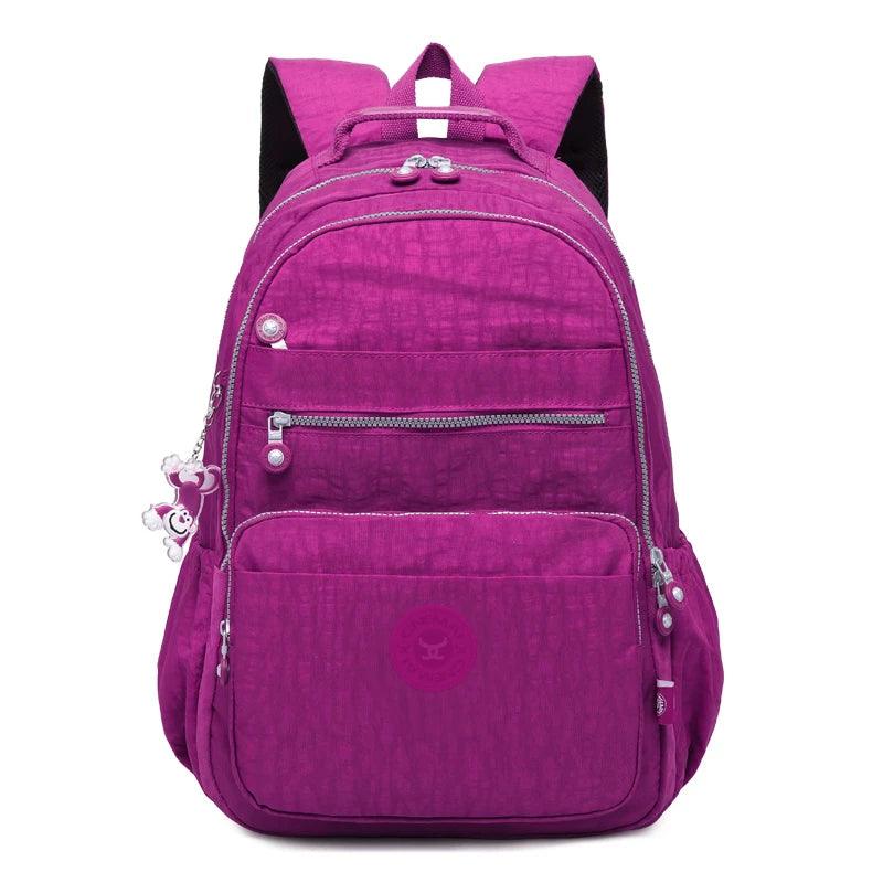 High-Quality Bookbag for Teen Girls, Schoolbag, and Travel Waterproof Backpack - JVMCL