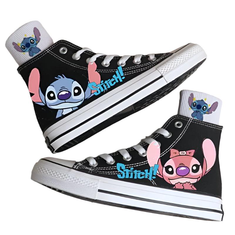 Men & Women Graffiti Fashion High-Top & Low-Top Canvas Sneaker Shoes - JVMCL