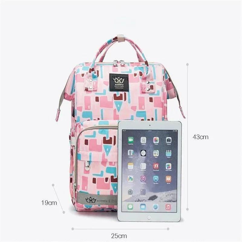 Multifunction Waterproof Diaper Bag Backpack for Mom and Dad - Nappy Bag - JVMCL