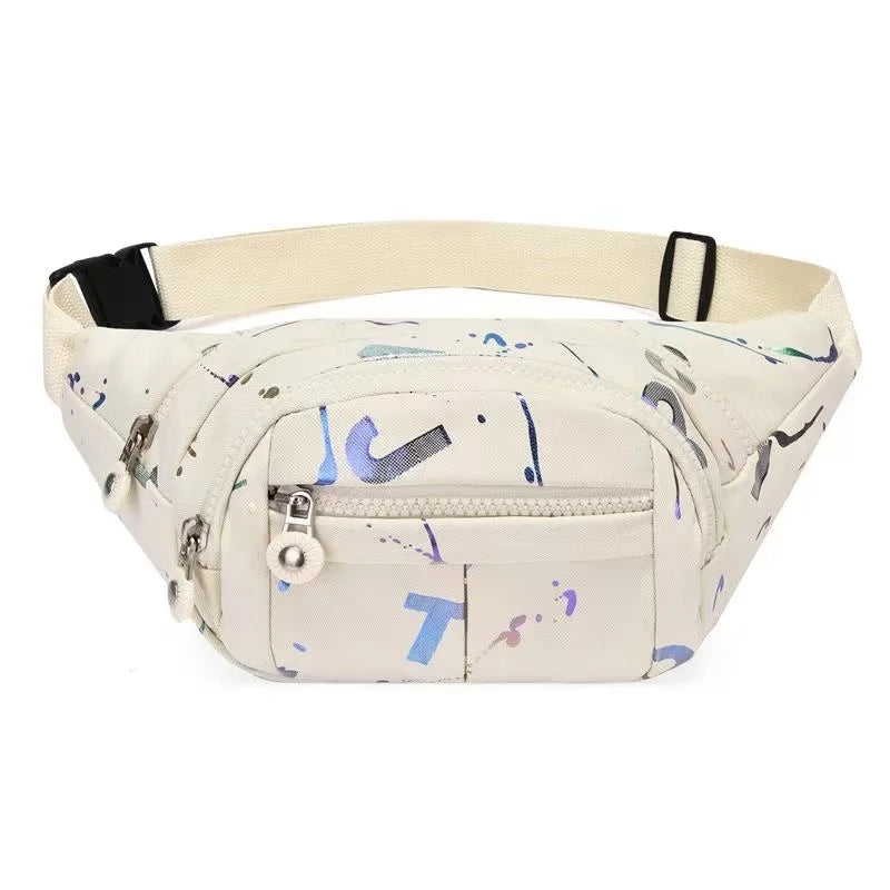 Multifunctional Waterproof Oxford Casual  Waist Bag