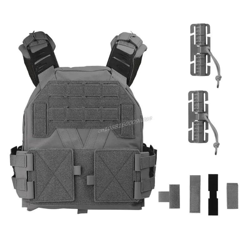 Lightweight Tactical Airsoft & Hunting & Quick Release MOLLE Vest Plate Carrier - JVMCL