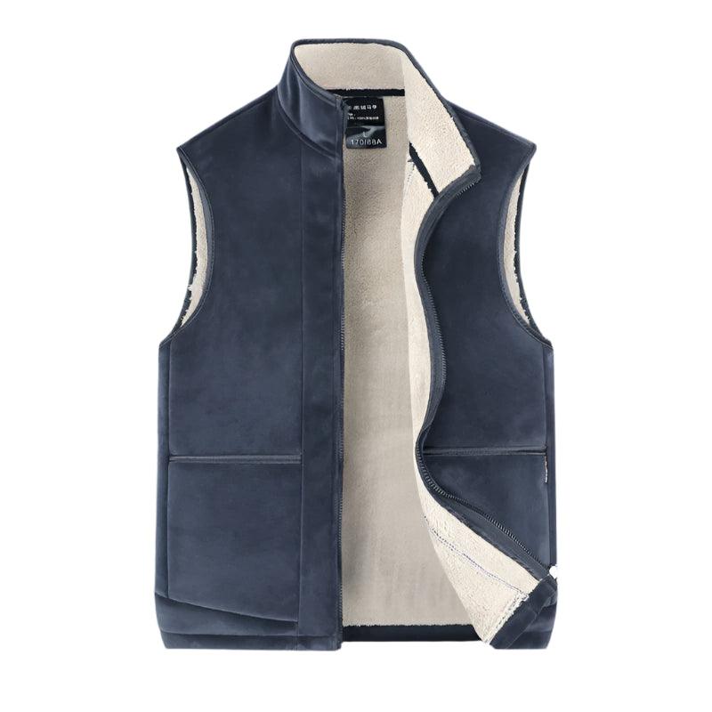 Sleeveless Fleece Warm Thick Waistcoats Outwear Thermal Softshell Vests Jacket - JVMCL