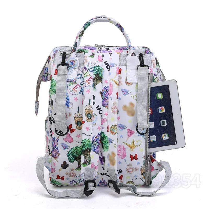 Expandable Personalized Mother and Baby Bag - Multifunctional Backpack by Disney - JVMCL