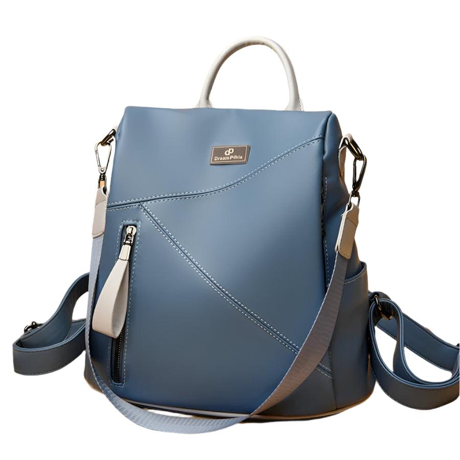 Chic Soft Leather Backpack – Stylish & Functional Travel Companion - JVMCL