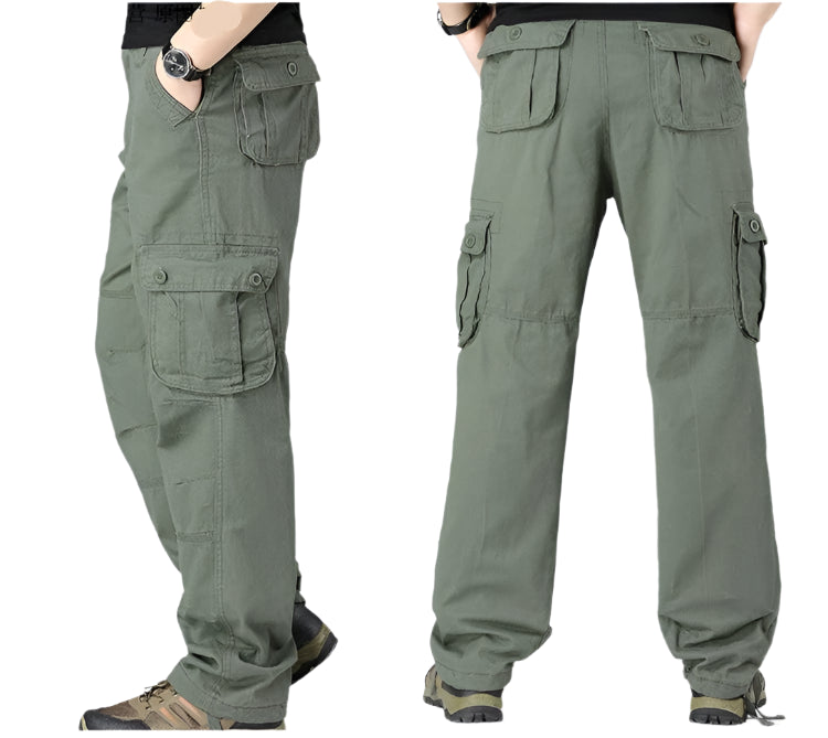 Men's Military Tactical Cargo Pants – Durable & Functional Work Trousers