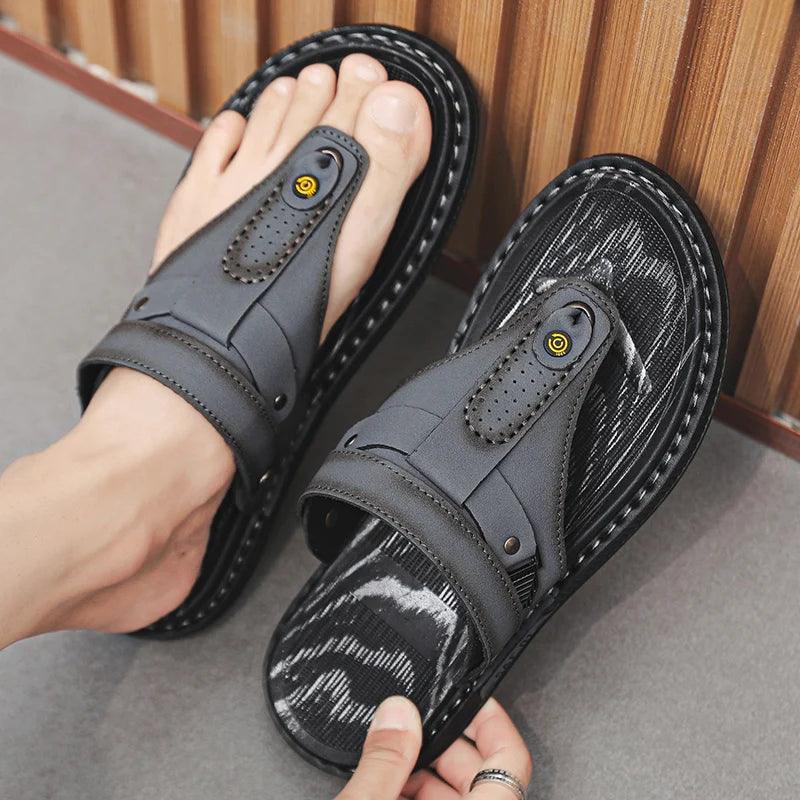 Comfort and Timele Summer Luxury Outdoor Men Beach Comfortable Men's Sandals Flip flop - JVMCL