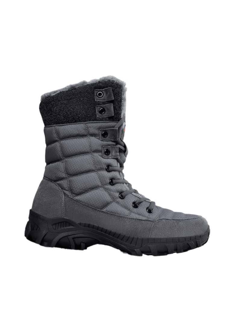 Super Warm Men Hiking Waterproof Leather Winter Snow Boots Sneakers - JVMCL