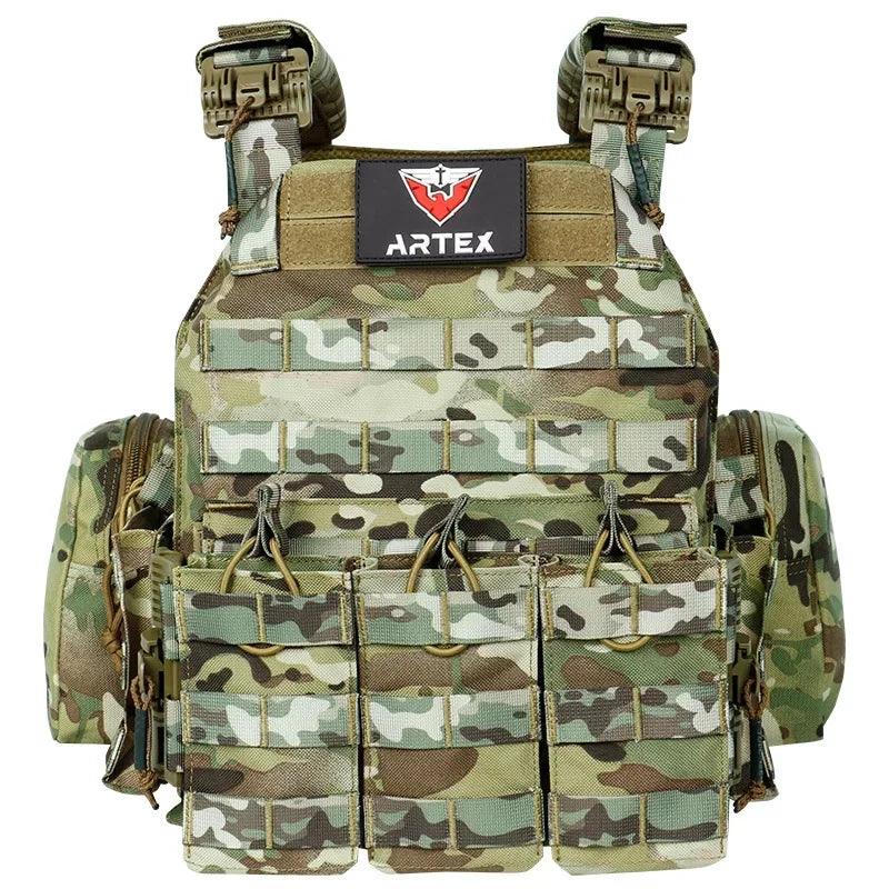 Outdoor 1000D Plate Carrier Quick Release 6094K Tactical Vest - JVMCL