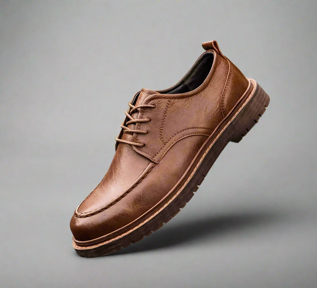 Casual Classic Genuine Leather Oxford Sneakers