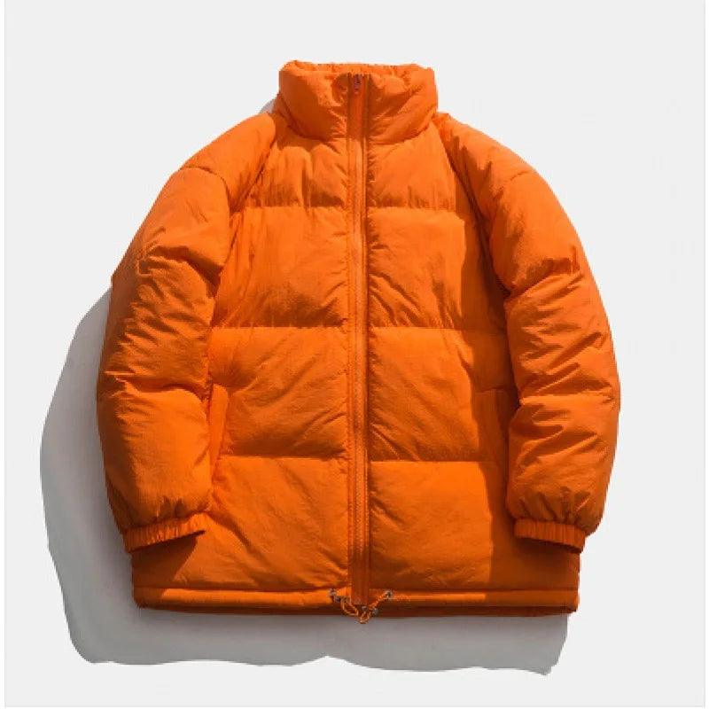 Thick Quilted Daily Casual Wear Winter Fall Oversize Men's Puffer Jacket Coat - JVMCL