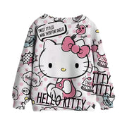 Cute Cozy Winter Adorable Long-Sleeve Pullover Sweatshirt for Girls - JVMCL