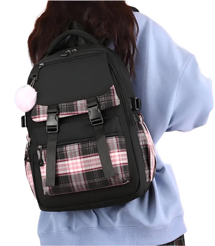 Cute Hello Kitty Backpack for Teenager Children Rucksack Women Casual School Bag - JVMCL