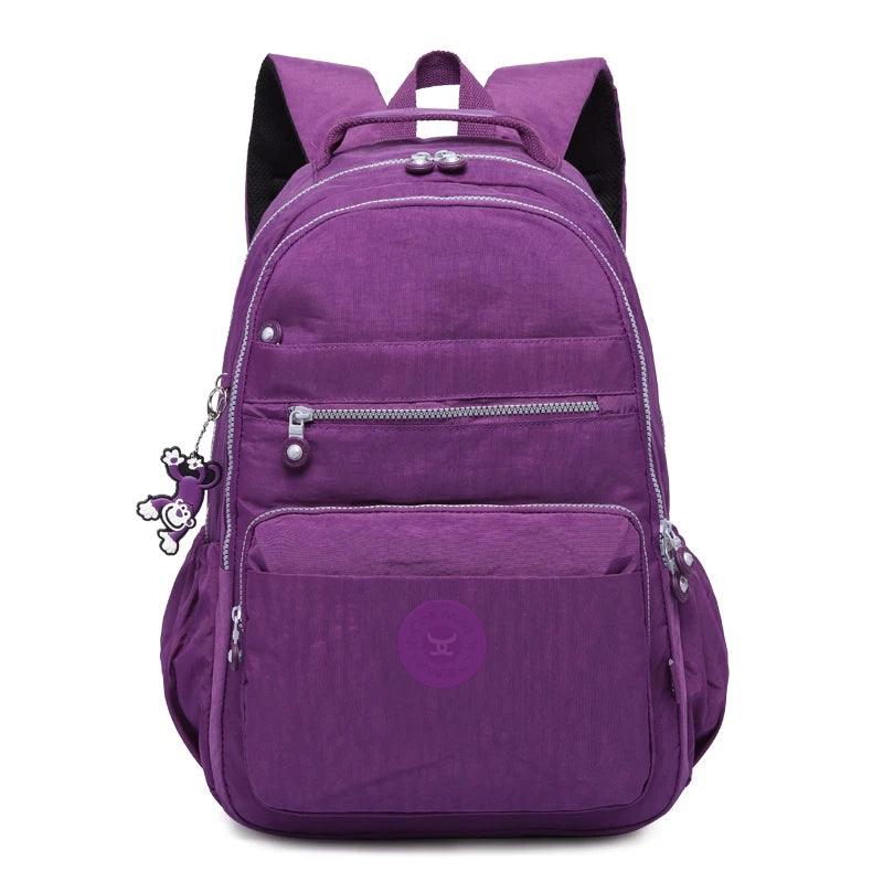 High-Quality Bookbag for Teen Girls, Schoolbag, and Travel Waterproof Backpack - JVMCL