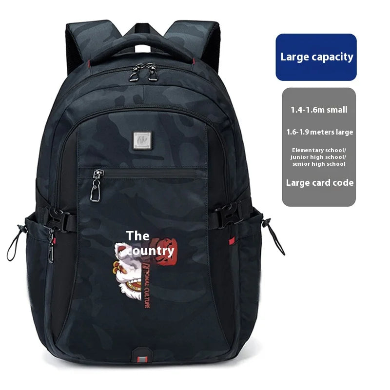 Large-Capacity Ultra-Light Backpack for Middle, and High School Students