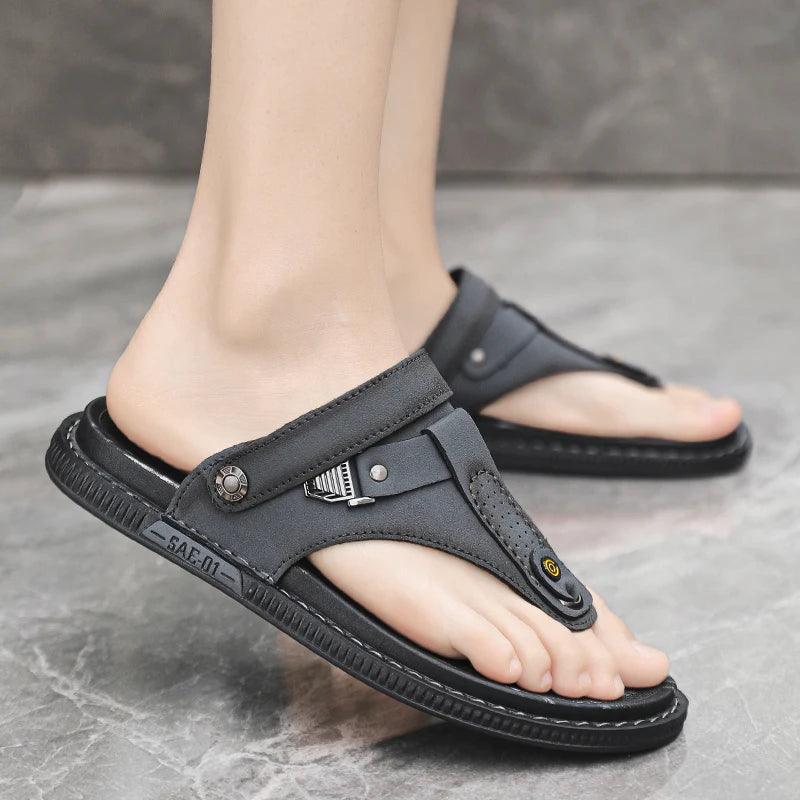 Comfort and Timele Summer Luxury Outdoor Men Beach Comfortable Men's Sandals Flip flop - JVMCL