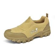 Comfortable Suede Hiking Shoes – Slip-On Breathable Trekking Climbing Sneakers - JVMCL