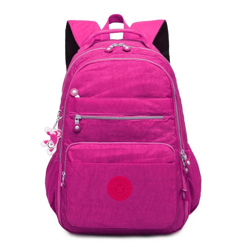 High-Quality Bookbag for Teen Girls, Schoolbag, and Travel Waterproof Backpack - JVMCL