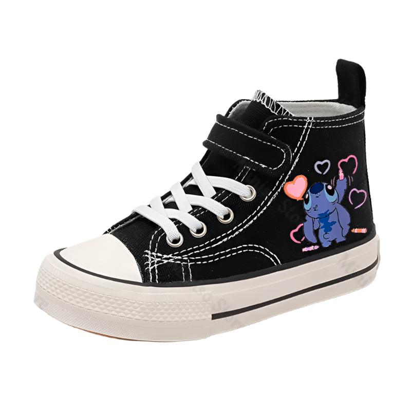 High-Top Canvas Shoes for Kids - Comfortable Sport Shoes - JVMCL