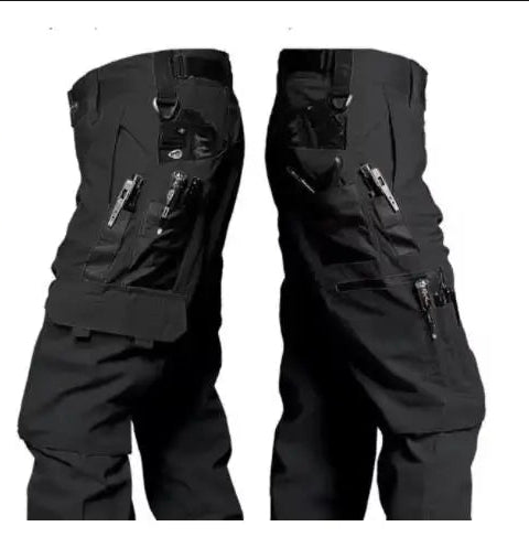 Men’s Multi-Pocket Wear-Resistant  Tactical Cargo Pants Trousers