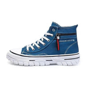 Fashion Breathable & Lightweight High-Top Canvas Casual Comfort Sneaker Shoes - JVMCL