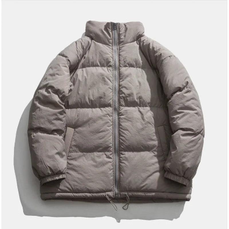 Thick Quilted Daily Casual Wear Winter Fall Oversize Men's Puffer Jacket Coat - JVMCL