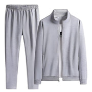 Men's Casual Sports Tracksuit Set - Running Jogger Gym Suit with Jacket & Pants - JVMCL