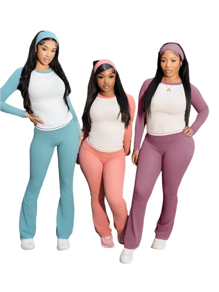 Autumn Jogging and Street Style Casual Hoodies & Pants 2-Piece Tracksuit Set - JVMCL