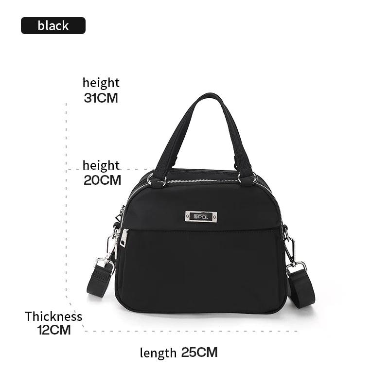 Large Capacity Bag Casual Fashion Oxford Cloth Handbag Canvas Messenger Bags - JVMCL