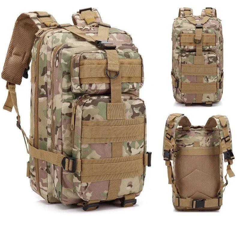 30/50L Tactical Durable Outdoor Assault Hiking, Trekking & Hunting Backpack - JVMCL