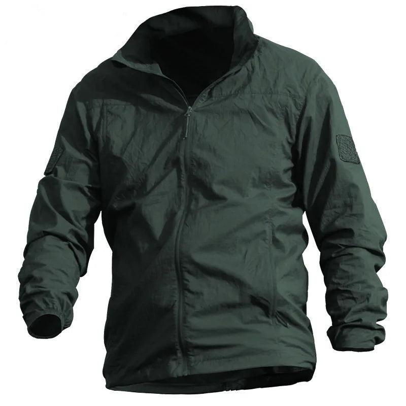 Unisex Outdoor Tactical Softshell Jacket - Waterproof & Windproof Windbreaker - JVMCL