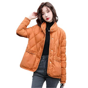 Women's Luxury Duck Down Jacket – Thick, Warm Demi-Season Puffer Coat for Winter - JVMCL