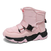 High-Quality Winter Adventure Anti-Slip Outdoor Plush Warm Snow Kids Boots - JVMCL