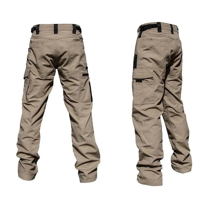 Men’s Multi-Pocket Wear-Resistant  Tactical Cargo Pants Trousers